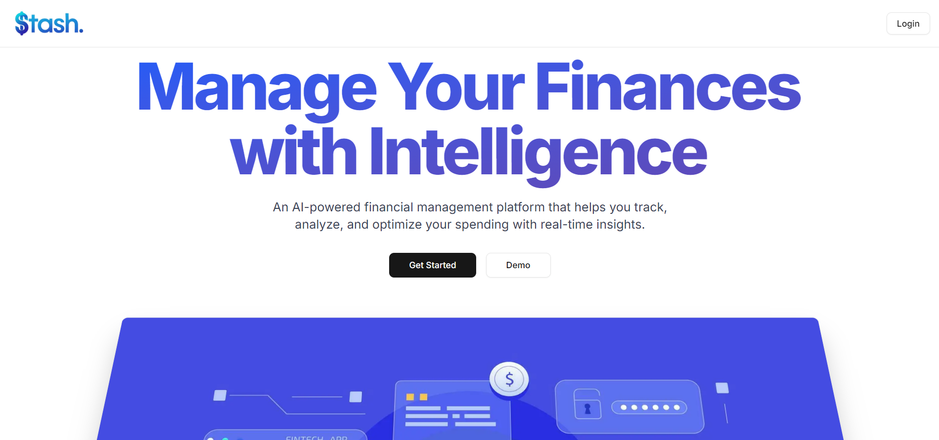 Stash — Personal finance tracking dashboard